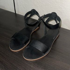 Madewell Boardwalk Ankle Strap Sandals
